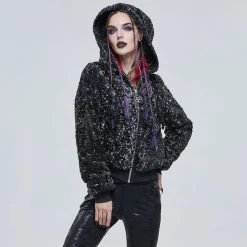 KILLSTAR Shop -KILLSTAR Shop devil fashion jacket grey garden2