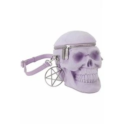 KILLSTAR Skull Handbag - Grave Digger Skull Lilac